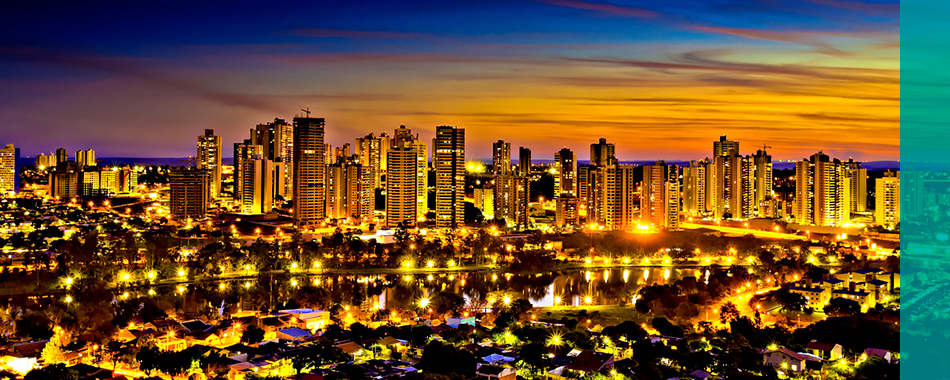 Vista da cidade de Londrina. Fonte: Raul Fulgêncio.
